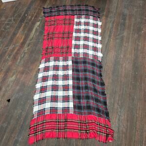 Maurices plaid patchwork scarf